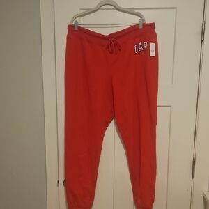 GAP Kids Vibrant Red Joggers